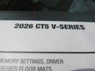 2026 Cadillac CT5-V V-Series