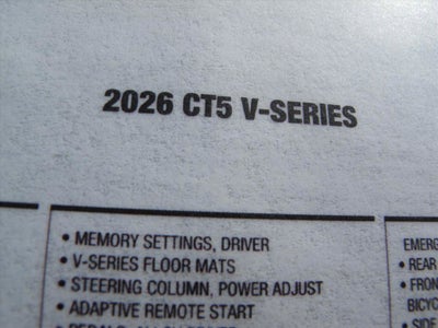 2026 Cadillac CT5-V V-Series