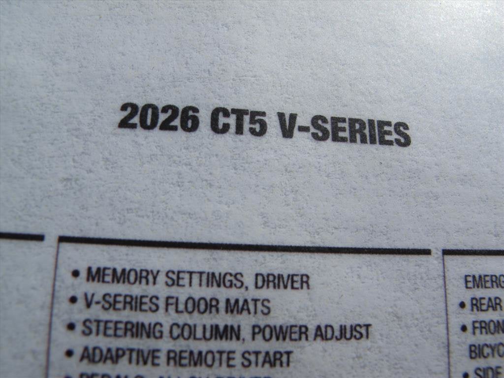 2026 Cadillac CT5-V V-Series