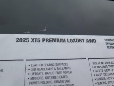 2025 Cadillac XT5 Premium Luxury