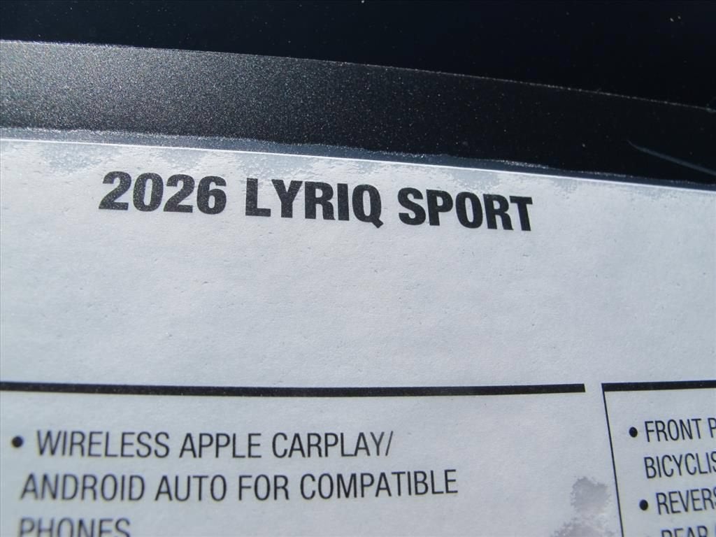 2026 Cadillac LYRIQ Sport
