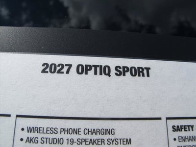2027 Cadillac OPTIQ Sport