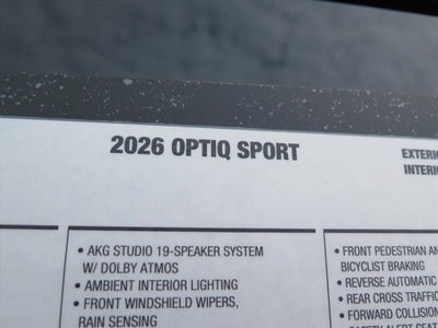 2026 Cadillac OPTIQ Sport