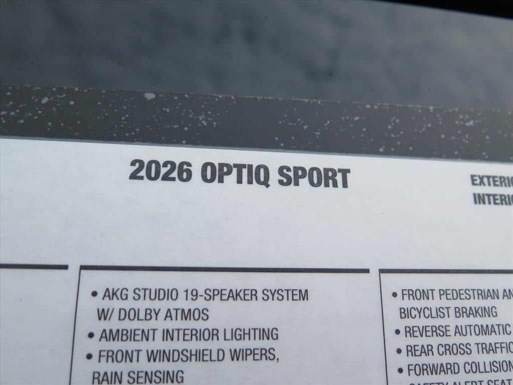 2026 Cadillac OPTIQ Sport