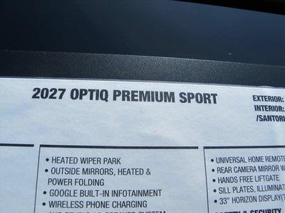 2027 Cadillac OPTIQ Premium Sport