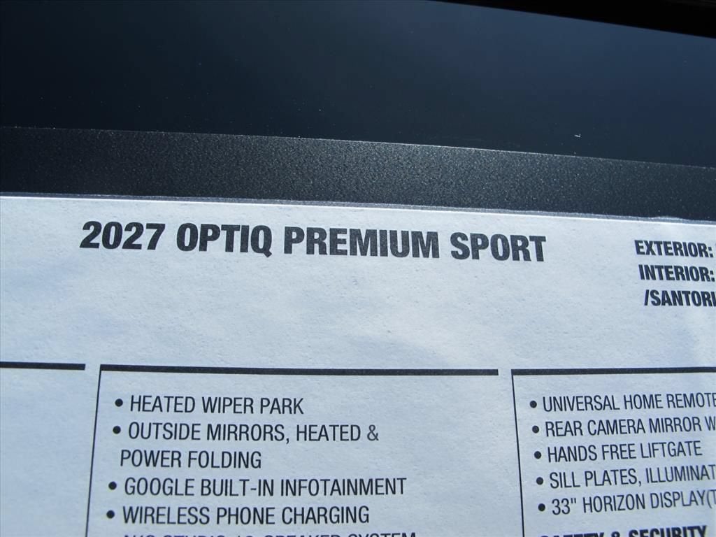 2027 Cadillac OPTIQ Premium Sport