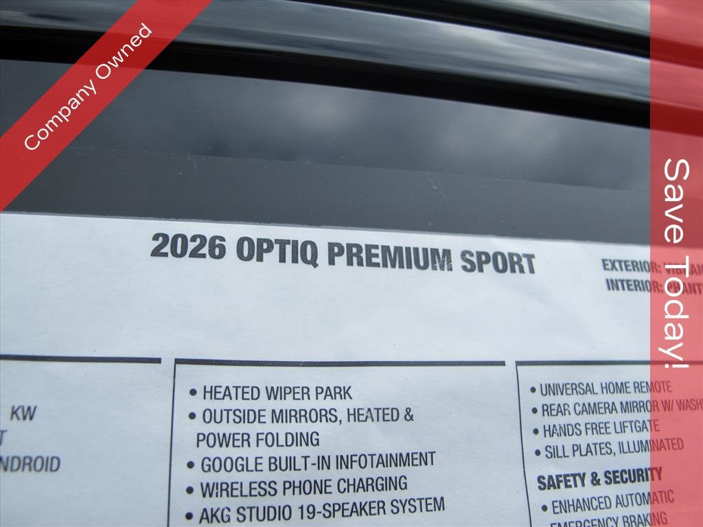 2026 Cadillac OPTIQ Premium Sport