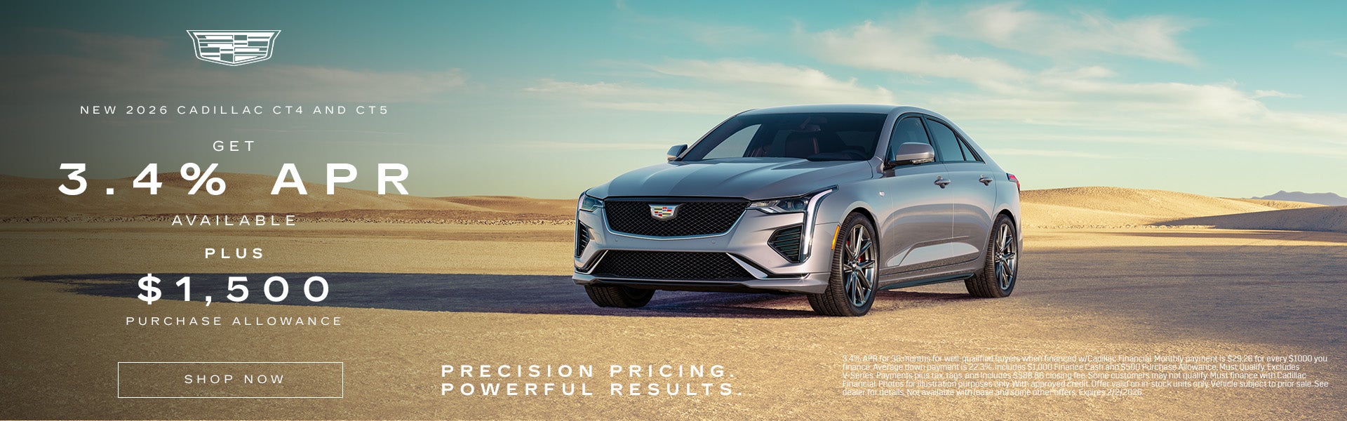 NEW CT4 AND CT5 OFFERS FROM MYRTLE BEACH CADILLAC