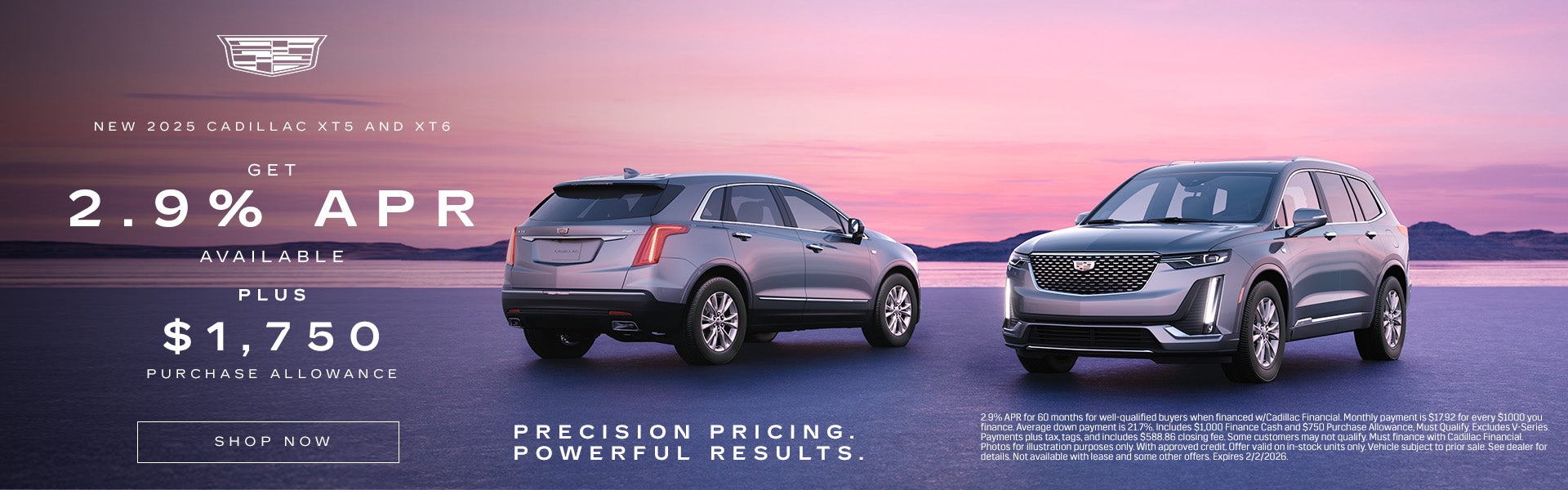 2025 XT5 AND XT6 OFFERS FROM MYRTLE BEACH CADILLAC