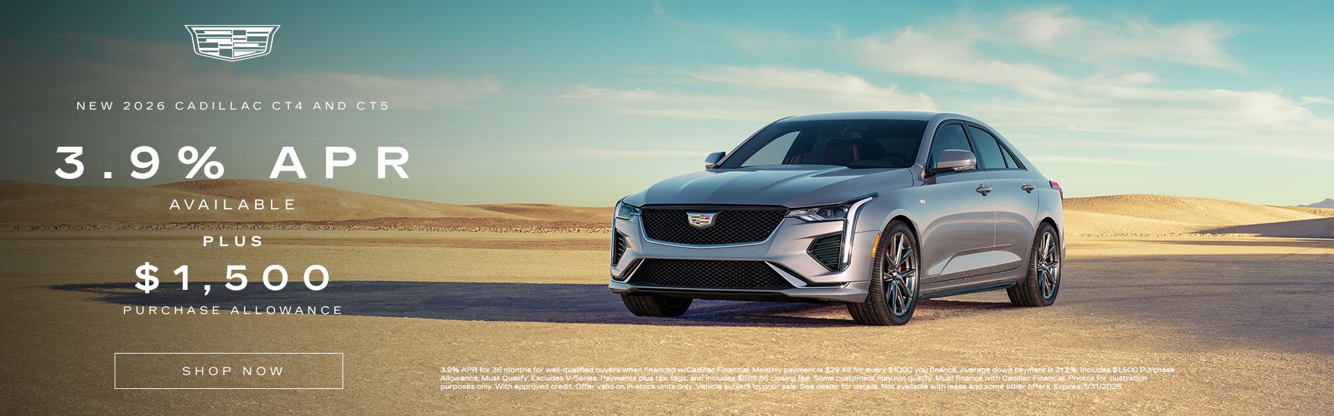 NEW CT4 AND CT5 OFFERS FROM MYRTLE BEACH CADILLAC